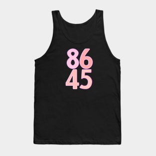 8645 Anti Trump 45th President Tank Top